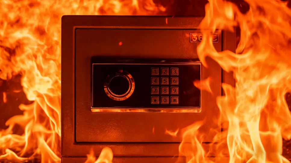 保险柜耐火
